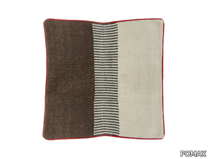 PAMPLONA - Striped wool floor cushion _ POMAX