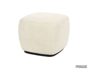 PORTERVILLE - Fabric footstool / pouf _ POMAX