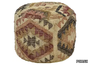 ISIS - Round cotton pouf _ POMAX