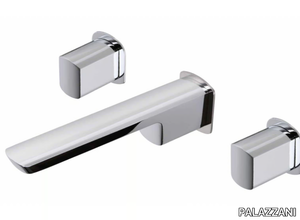 MIS 56321910 - Wall-mounted 3 hole washbasin tap without waste _ PALAZZANI