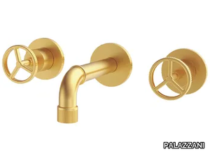 INDUSTRIAL JOB 78325710 - 3 hole wall-mounted washbasin mixer _ PALAZZANI