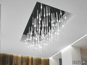 CANDLE - Glass pendant lamp _ PANZERI