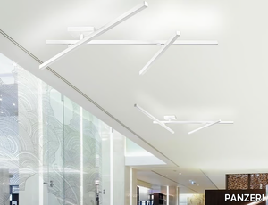 CARMEN - LED adjustable metal ceiling lamp _ PANZERI