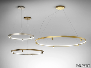 ARENA - LED extruded aluminium pendant lamp _ PANZERI