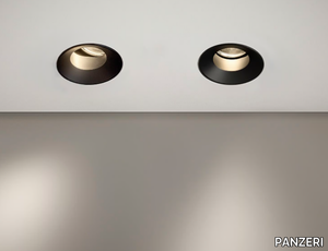 JAMES - Adjustable LED recessed die cast aluminium spotlight _ PANZERI