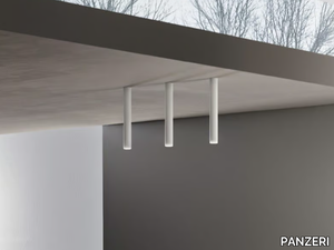 TO BE - LED extruded aluminium ceiling lamp _ PANZERI