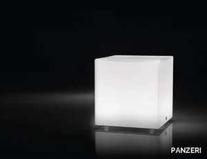 KUBIK - LED blown glass table lamp _ PANZERI