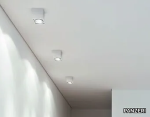 TWO - LED aluminium ceiling light _ PANZERI