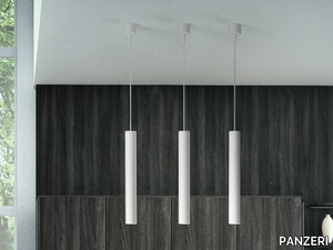 TO BE - LED extruded aluminium pendant lamp _ PANZERI