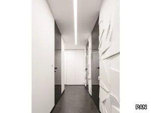 KARMA TRIMLESS - Ceiling mounted aluminium linear lighting profile for LED modules _ PAN