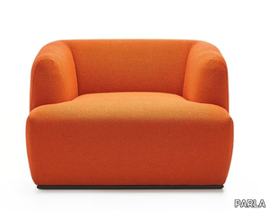 ESTIVAL - Upholstered armchair with armrests _ PARLA