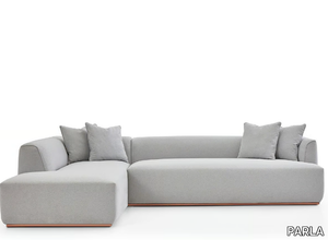 ESTIVAL L - Corner 4 seater fabric sofa _ PARLA