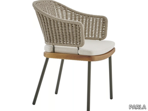 IONA - Rope chair with armrests _ PARLA