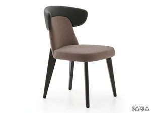 REN - Upholstered fabric restaurant chair _ PARLA