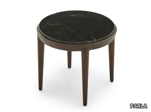 OYSTER M - Low round marble coffee table _ PARLA