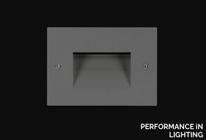 INSERT+ ZERO - LED wall-mounted outdoor steplight _ PERFORMANCE iN LIGHTING