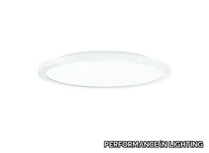 FL ROUND 333 AB - LED ceiling lamp in metal and opal glass _ PERFORMANCE iN LIGHTING