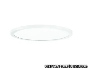 FL ROUND 333 EB - LED ceiling lamp in metal and opal glass _ PERFORMANCE iN LIGHTING