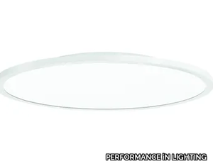 FL ROUND 555 AB - LED ceiling lamp in metal and opal glass _ PERFORMANCE iN LIGHTING