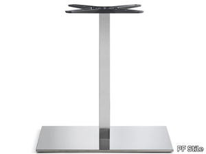 BASE 505QS - Stainless steel table base _ PF Stile