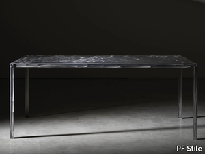 HOPE PLUS - Rectangular steel table _ PF Stile