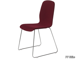 MILÙ SLED UP - Sled base wool felt chair _ PF Stile