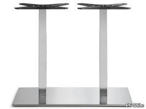 BASE 505Q - Stainless steel table base _ PF Stile