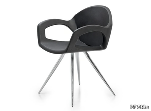 PEPPER SPIDER - Polyethylene chair with armrests _ PF Stile