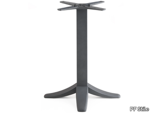 PETRAQ - Cast iron table base with 4-spoke base _ PF Stile