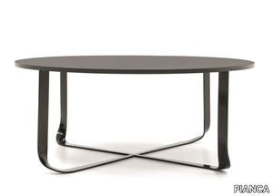 CONFLUENCE - Round wooden table _ PIANCA