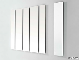 GEOMETRIKA RETTANGOLARE - Rectangular wall-mounted mirror _ PIANCA