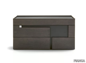 LOGOS - Wooden chest of drawers _ PIANCA