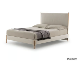 BRICOLA - Fabric double bed _ PIANCA