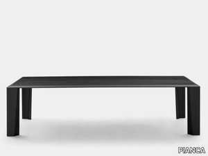 ENEA - Rectangular ash table _ PIANCA