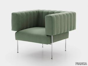 FEDRA - Easy chair with armrests _ PIANCA