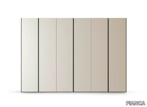 NASTRO - Lacquered wardrobe with sliding doors _ PIANCA