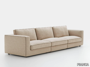 NICE - Modular 3 seater fabric sofa _ PIANCA