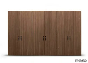 PLANA - Lacquered wooden wardrobe _ PIANCA