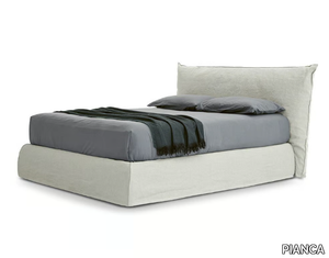 PIUMOTTO - Upholstered fabric double bed _ PIANCA