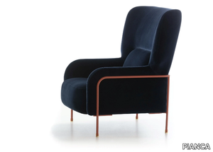 PLATEA - Bergere armchair with armrests _ PIANCA