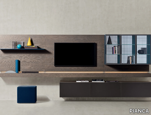 PEOPLE 01 - Sectional wooden storage wall _ PIANCA