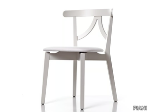 AMBRA 00 C1 - Solid wood chair with integrated cushion _ PIANI