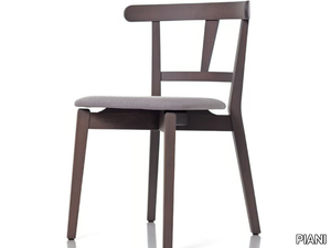 AMBRA 01 C1 - Solid wood chair with integrated cushion _ PIANI