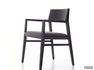 JIMMY 00 A1 - Solid wood chair with integrated cushion _ PIANI