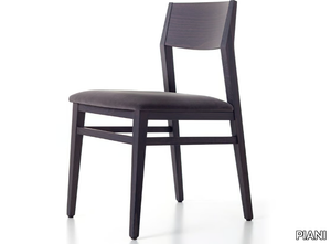 JIMMY 00 C1 - Solid wood chair with integrated cushion _ PIANI