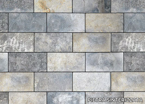 15X30 SCORI GREY BLUE - Sintered stone flooring with stone effect _ PIETRA SINTERIZZATA