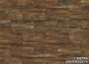 BOSCO TABULA SCURA - Porcelain stoneware outdoor floor tiles with wood effect _ PIETRA SINTERIZZATA