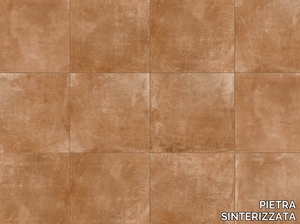 CEMENTO COTTO - Porcelain stoneware outdoor floor tiles with terracotta effect _ PIETRA SINTERIZZATA