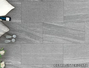 FORTEZZA BIASCA - Frost proof outdoor floor tiles with granite effect _ PIETRA SINTERIZZATA