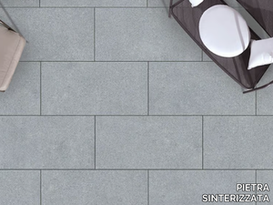 FORTEZZA DIORITE - Frost proof outdoor floor tiles with granite effect _ PIETRA SINTERIZZATA